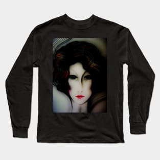 Dark Deco Dolly Jacqueline Mcculloch House of Harlequin Long Sleeve T-Shirt